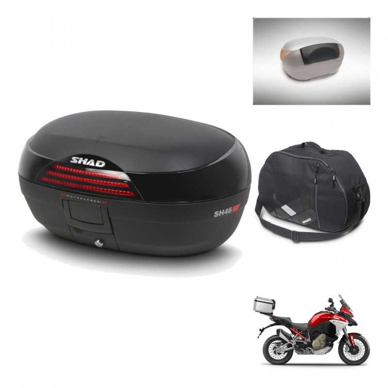 SHAD Baul trasero + accesorios herraje montaje SH46 SH 46 NEW MODEL KIT-242689