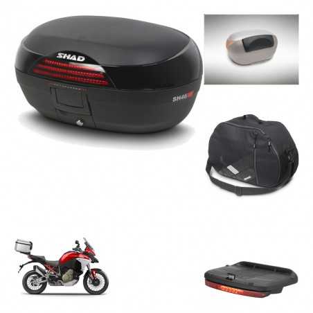 SHAD Baul trasero + accesorios herraje montaje SH46 SH 46 NEW MODEL KIT-242690