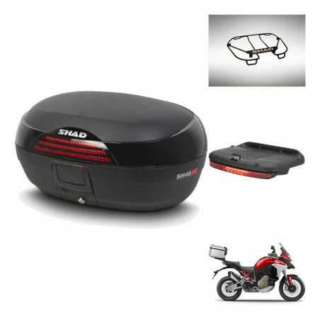 SHAD Baul trasero + accesorios herraje montaje SH46 SH 46 NEW MODEL KIT-242692