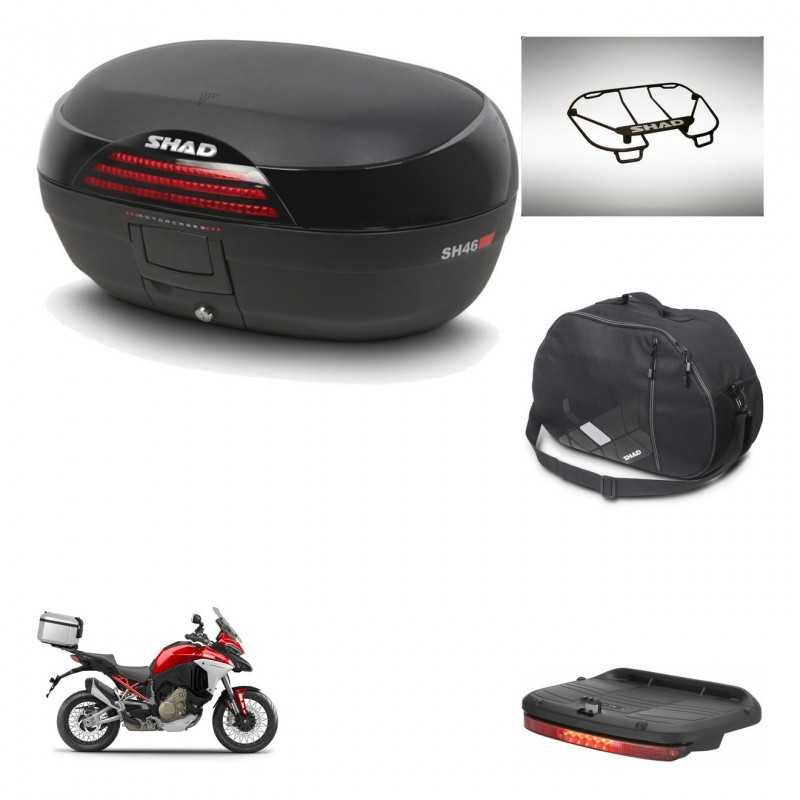 SHAD Baul trasero + accesorios herraje montaje SH46 SH 46 NEW MODEL KIT-242694