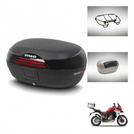SHAD Baul trasero + accesorios herraje montaje SH46 SH 46 NEW MODEL KIT-242695