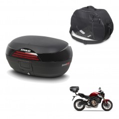 SHAD Rear trunk + internal bag + mounting hardware SH46 SH 46 NEW MODEL KIT-242701