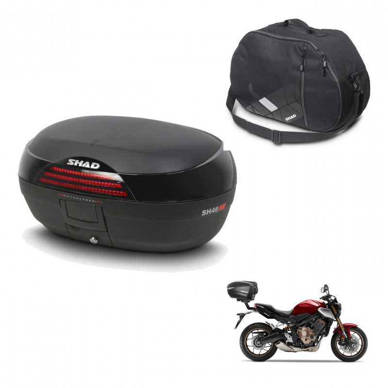 SHAD Rear trunk + internal bag + mounting hardware SH46 SH 46 NEW MODEL KIT-242701