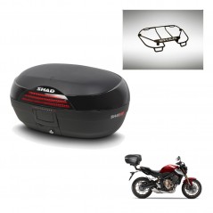 SHAD Baul trasero + parrilla portabultos superior herraje montaje SH46 SH 46 NEW MODEL KIT-242707