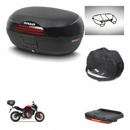 SHAD Baul trasero + accesorios herraje montaje SH46 SH 46 NEW MODEL KIT-242710