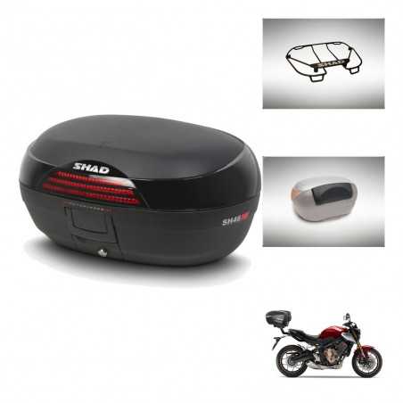 SHAD Baul trasero + accesorios herraje montaje SH46 SH 46 NEW MODEL KIT-242711