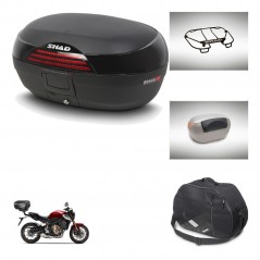 SHAD Rear trunk + accessories + mounting hardware SH46 SH 46 NEW MODEL KIT-242713