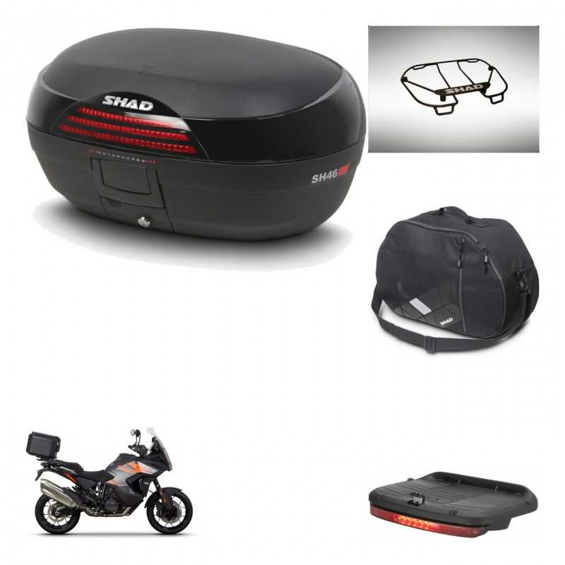 SHAD Baul trasero + accesorios herraje montaje SH46 SH 46 NEW MODEL KIT-242726