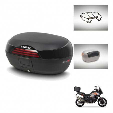 SHAD Baul trasero + accesorios herraje montaje SH46 SH 46 NEW MODEL KIT-242727