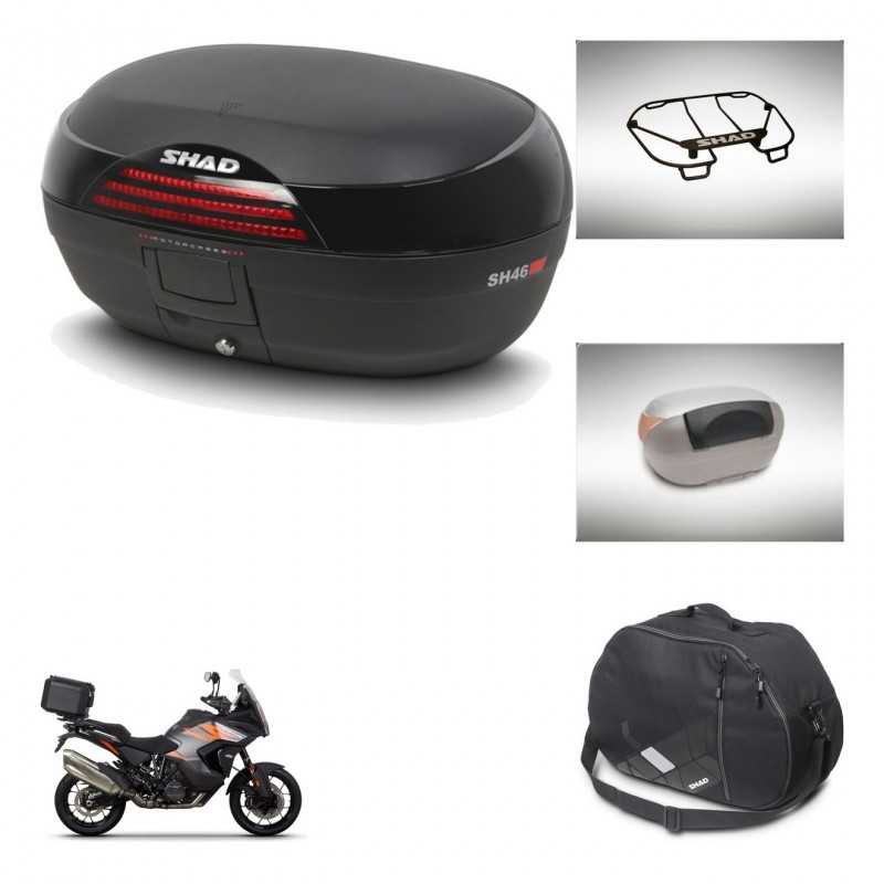 SHAD Baul trasero + accesorios herraje montaje SH46 SH 46 NEW MODEL KIT-242729