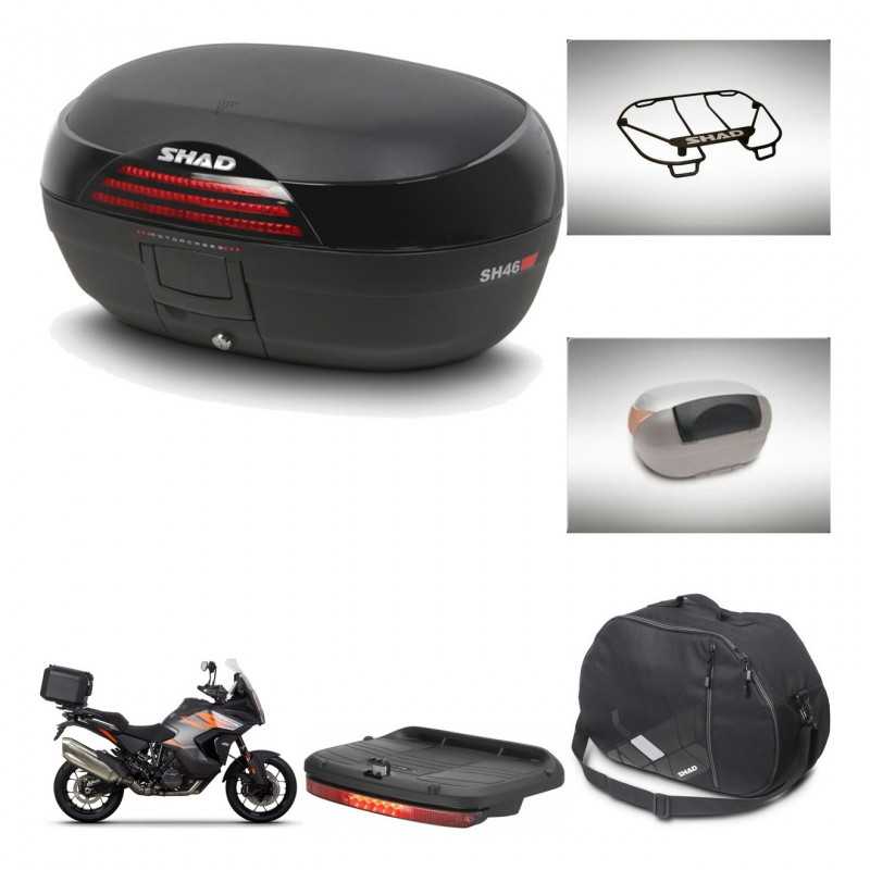 SHAD Baul trasero + accesorios herraje montaje SH46 SH 46 NEW MODEL KIT-242730