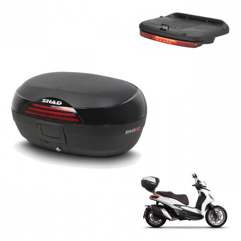 SHAD Rear trunk + brake light + mounting hardware SH46 SH 46 NEW MODEL KIT-242732