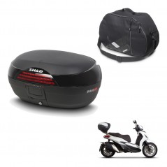 SHAD Rear trunk + internal bag + mounting hardware SH46 SH 46 NEW MODEL KIT-242733