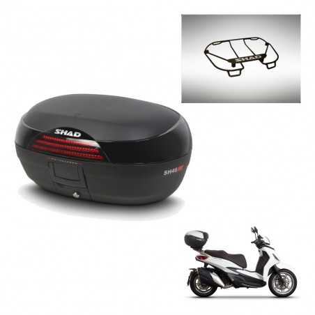 SHAD Baul trasero + parrilla portabultos superior herraje montaje SH46 SH 46 NEW MODEL KIT-242739