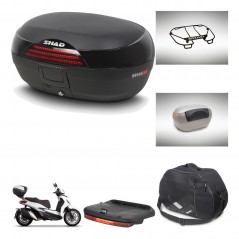 SHAD Rear trunk + accessories + mounting hardware SH46 SH 46 NEW MODEL KIT-242746