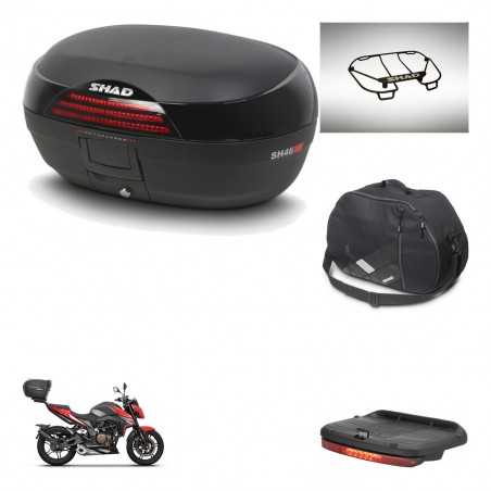 SHAD Baul trasero + accesorios herraje montaje SH46 SH 46 NEW MODEL KIT-242774