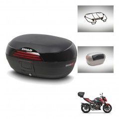 SHAD Rear trunk + accessories + mounting hardware SH46 SH 46 NEW MODEL KIT-242775