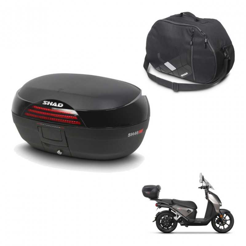 SHAD Rear trunk + internal bag + mounting hardware SH46 SH 46 NEW MODEL KIT-242813