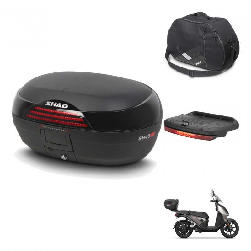 SHAD Rear trunk + accessories + mounting hardware SH46 SH 46 NEW MODEL KIT-242814