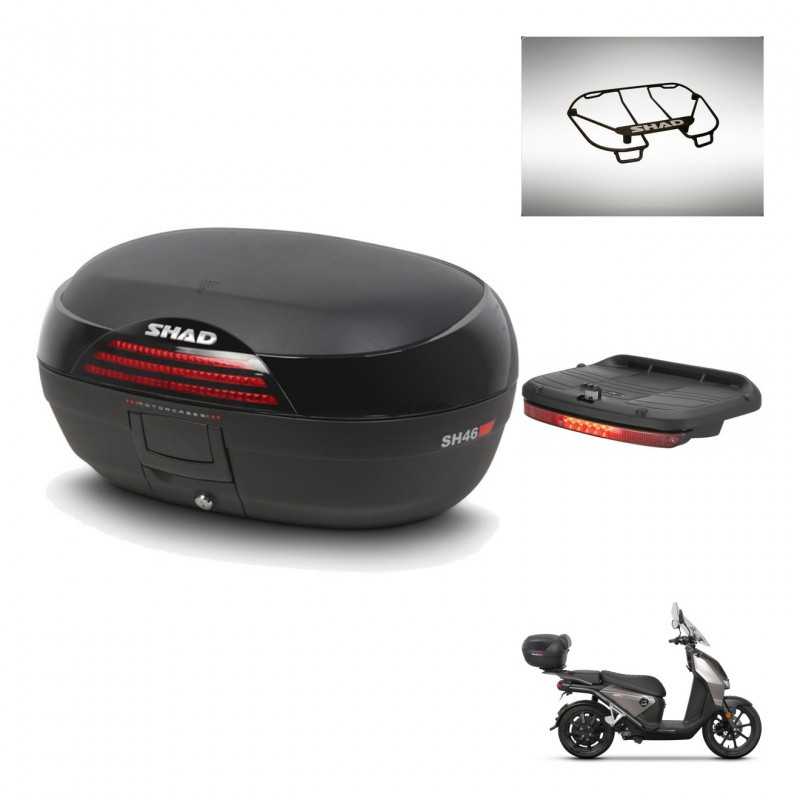 SHAD Rear trunk + accessories + mounting hardware SH46 SH 46 NEW MODEL KIT-242820