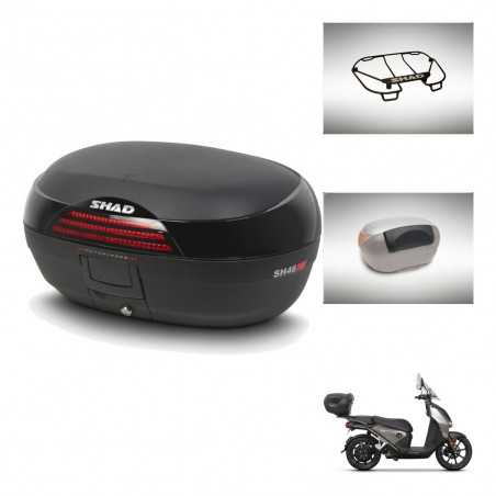 SHAD Rear trunk + accessories + mounting hardware SH46 SH 46 NEW MODEL KIT-242823