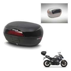 SHAD Rear trunk + passenger backrest + mounting hardware SH46 SH 46 NEW MODEL KIT-242831