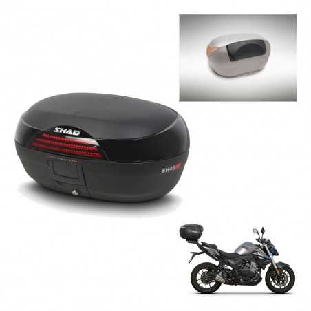 SHAD Baul trasero + respaldo de pasajero herraje montaje SH46 SH 46 NEW MODEL KIT-242831