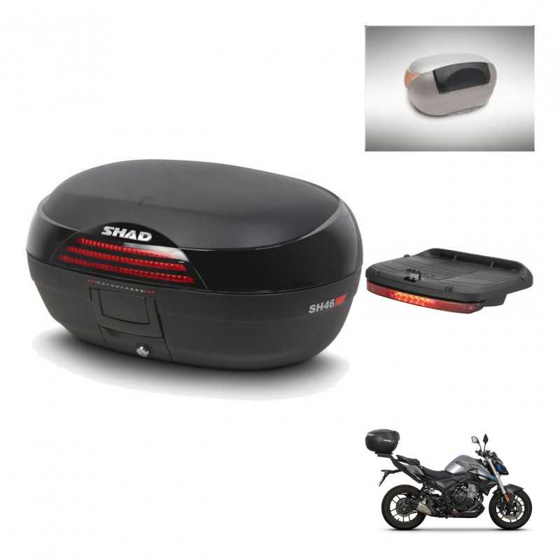SHAD Rear trunk + accessories + mounting hardware SH46 SH 46 NEW MODEL KIT-242832