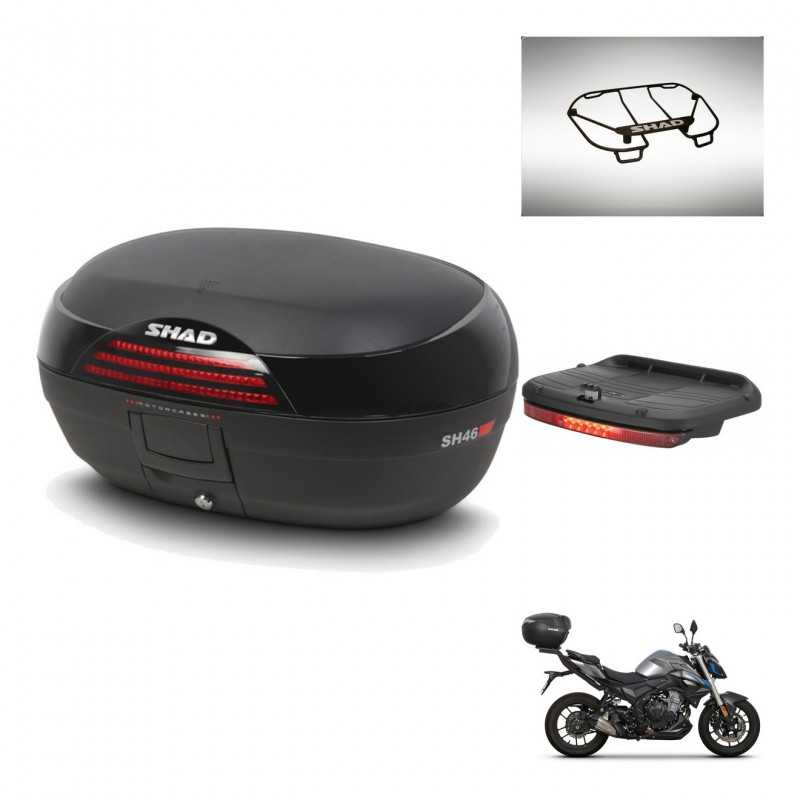 SHAD Rear trunk + accessories + mounting hardware SH46 SH 46 NEW MODEL KIT-242836