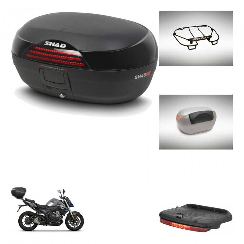 SHAD Rear trunk + accessories + mounting hardware SH46 SH 46 NEW MODEL KIT-242840