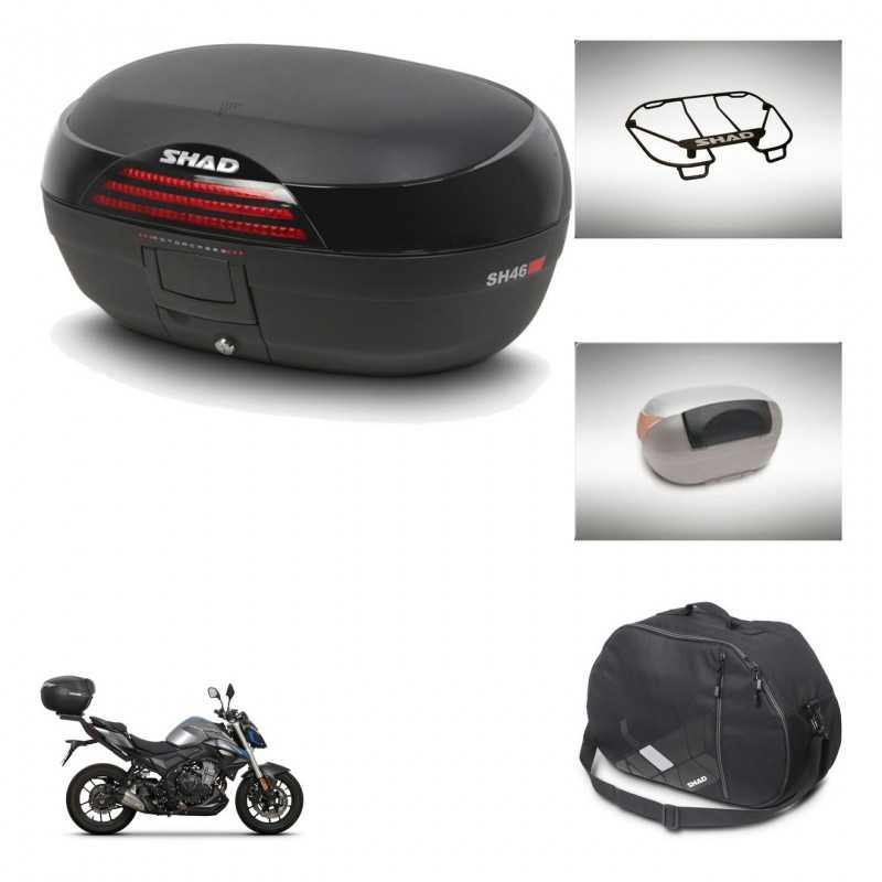 SHAD Baul trasero + accesorios herraje montaje SH46 SH 46 NEW MODEL KIT-242841