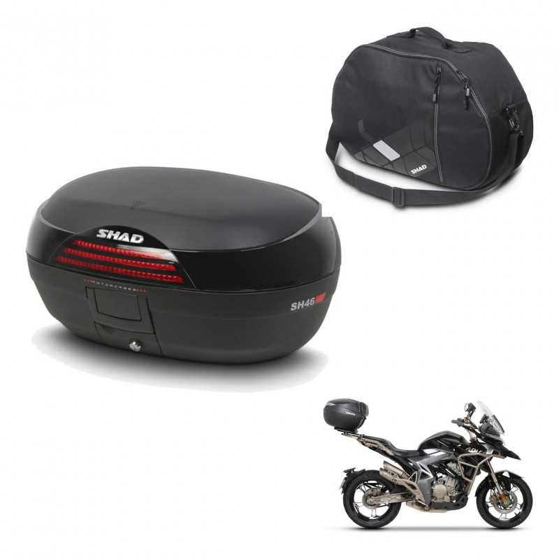 SHAD Rear trunk + internal bag + mounting hardware SH46 SH 46 NEW MODEL KIT-242861