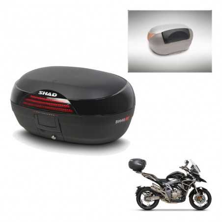 SHAD Baul trasero + respaldo de pasajero herraje montaje SH46 SH 46 NEW MODEL KIT-242863