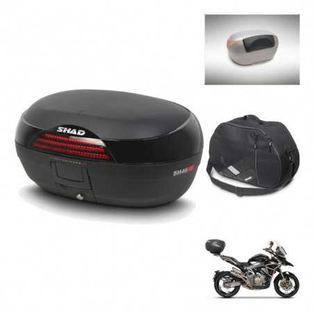 SHAD Rear trunk + accessories + mounting hardware SH46 SH 46 NEW MODEL KIT-242865