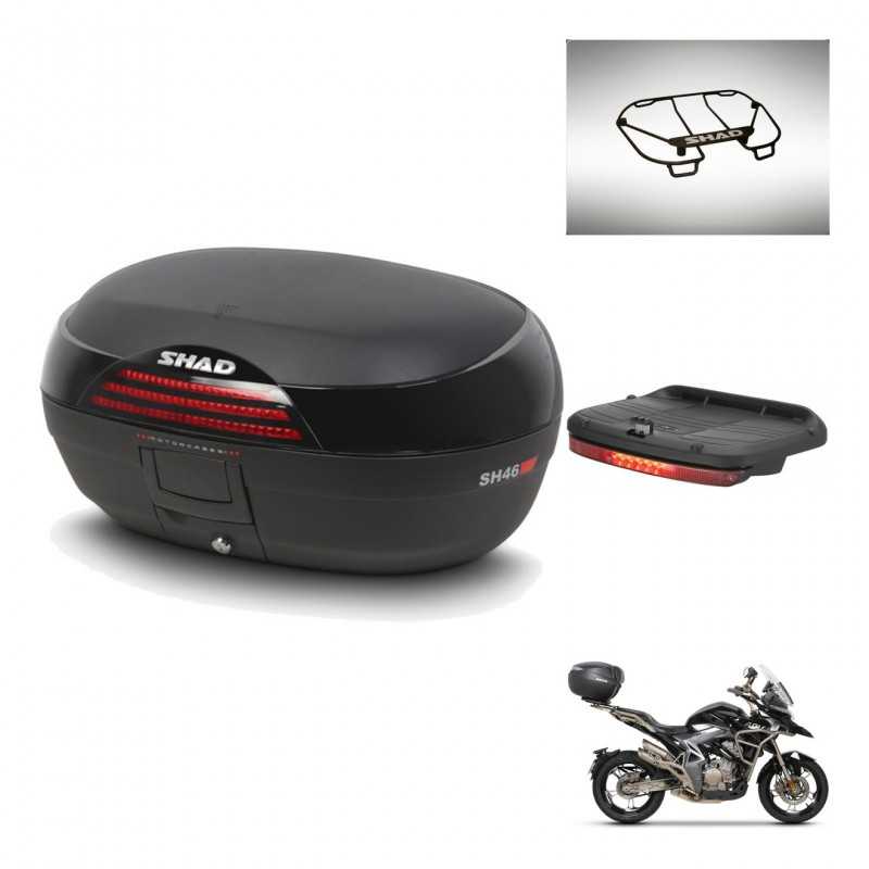 SHAD Rear trunk + accessories + mounting hardware SH46 SH 46 NEW MODEL KIT-242868