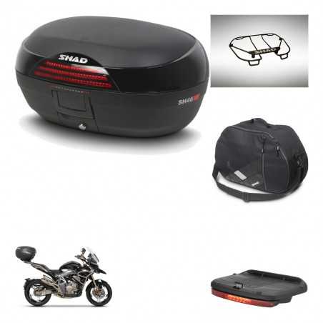 SHAD Baul trasero + accesorios herraje montaje SH46 SH 46 NEW MODEL KIT-242870
