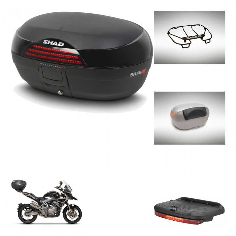 SHAD Baul trasero + accesorios herraje montaje SH46 SH 46 NEW MODEL KIT-242872