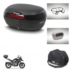 SHAD Rear trunk + accessories + mounting hardware SH46 SH 46 NEW MODEL KIT-242873