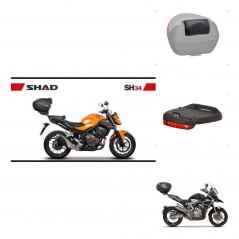 SHAD Rear trunk + accessories + mounting hardware SH34 CARBON LOOK KIT-242942