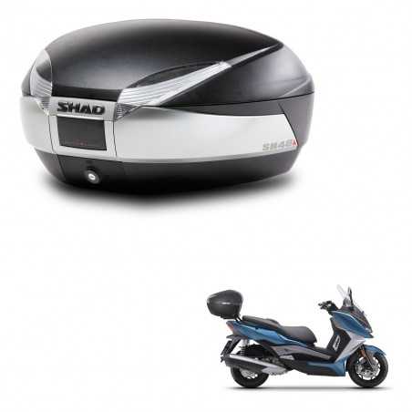 SHAD Baul trasero + herraje montaje SH48 TITANIUM PREMIUM KIT-243111