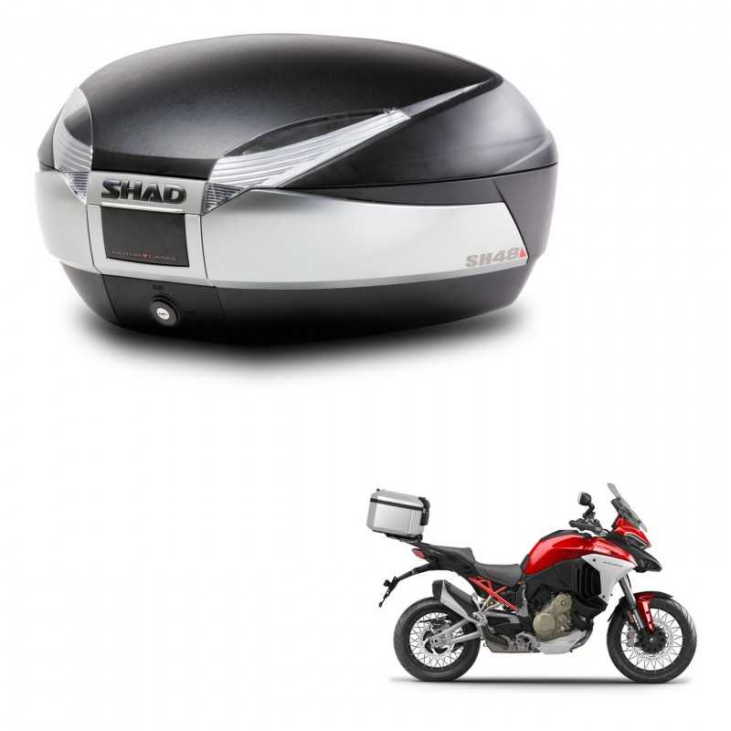SHAD Baul trasero + herraje montaje SH48 TITANIUM PREMIUM KIT-243119