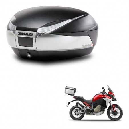 SHAD Baul trasero + herraje montaje SH48 TITANIUM PREMIUM KIT-243119