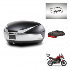 SHAD Baul trasero + accesorios herraje montaje SH48 TITANIUM PREMIUM KIT-243124
