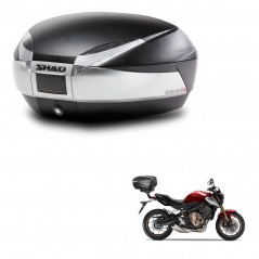 SHAD Baul trasero + herraje montaje SH48 TITANIUM PREMIUM KIT-243127