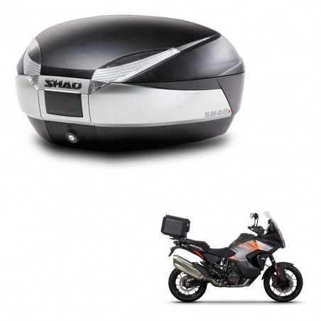 SHAD Baul trasero + herraje montaje SH48 TITANIUM PREMIUM KIT-243135