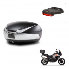 SHAD Rear trunk + brake light + mounting hardware SH48 TITANIUM PREMIUM KIT-243136