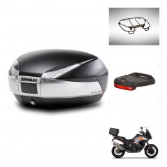 SHAD Baul trasero + accesorios herraje montaje SH48 TITANIUM PREMIUM KIT-243140