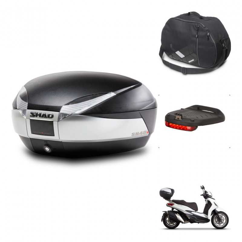 SHAD Baul trasero + accesorios herraje montaje SH48 TITANIUM PREMIUM KIT-243146