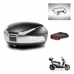 SHAD Rear trunk + accessories + mounting hardware SH48 TITANIUM PREMIUM KIT-243148