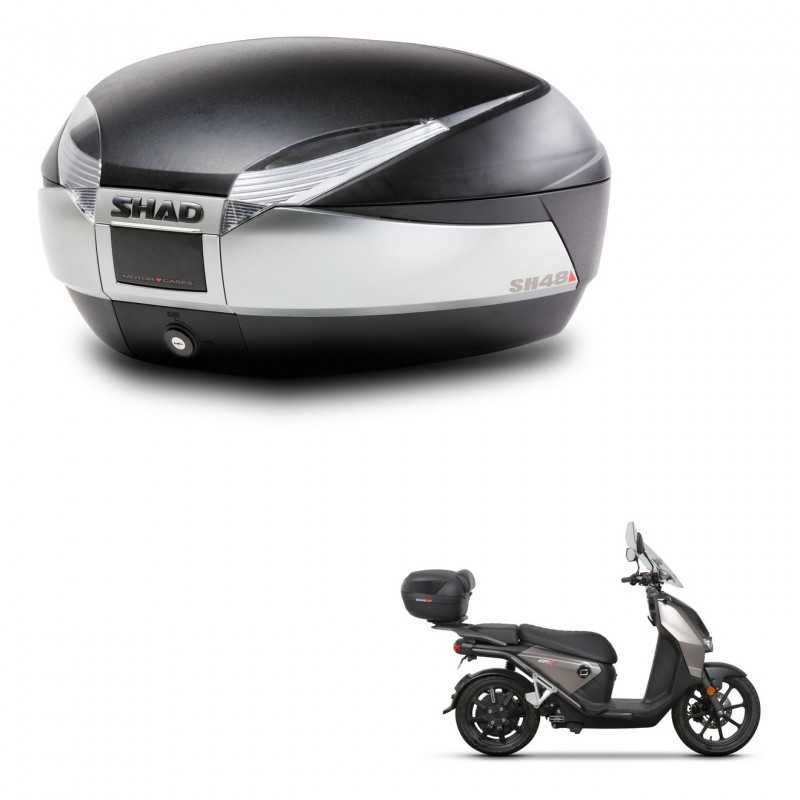 SHAD Baul trasero + herraje montaje SH48 TITANIUM PREMIUM KIT-243183